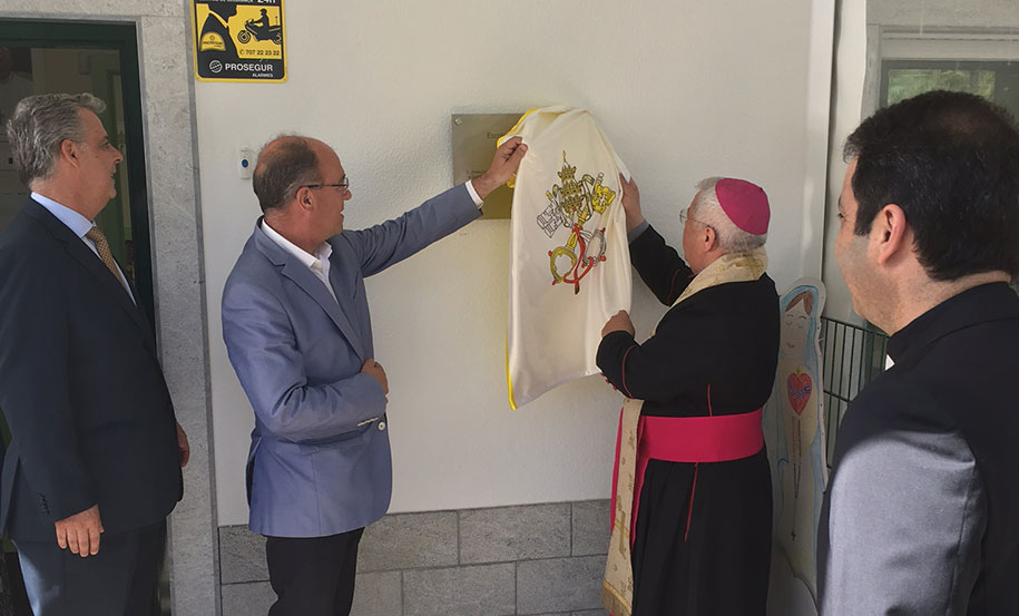 Benção da Creche e Inauguração do Jardim do Lar