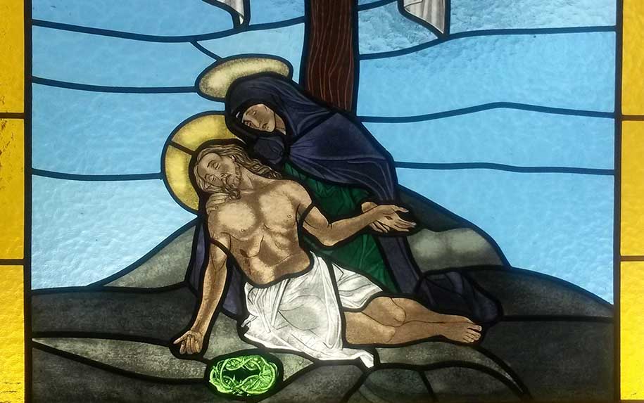 Novos vitrais na Capela de Murches