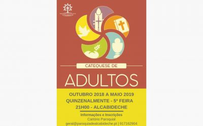Catequese de adultos: inscrições