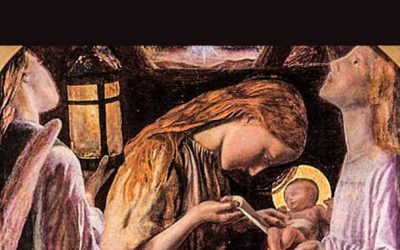 Presépio com concerto de Natal