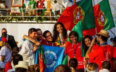 Recepção à comitiva das JMJ do Panamá