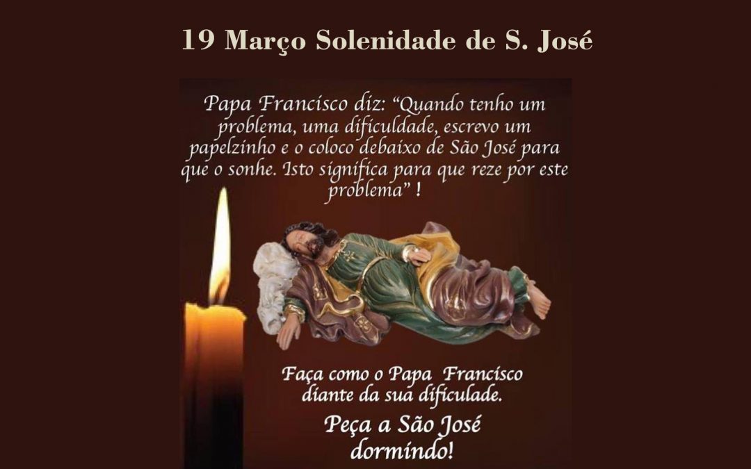 19 Março – Solenidade de S. José
