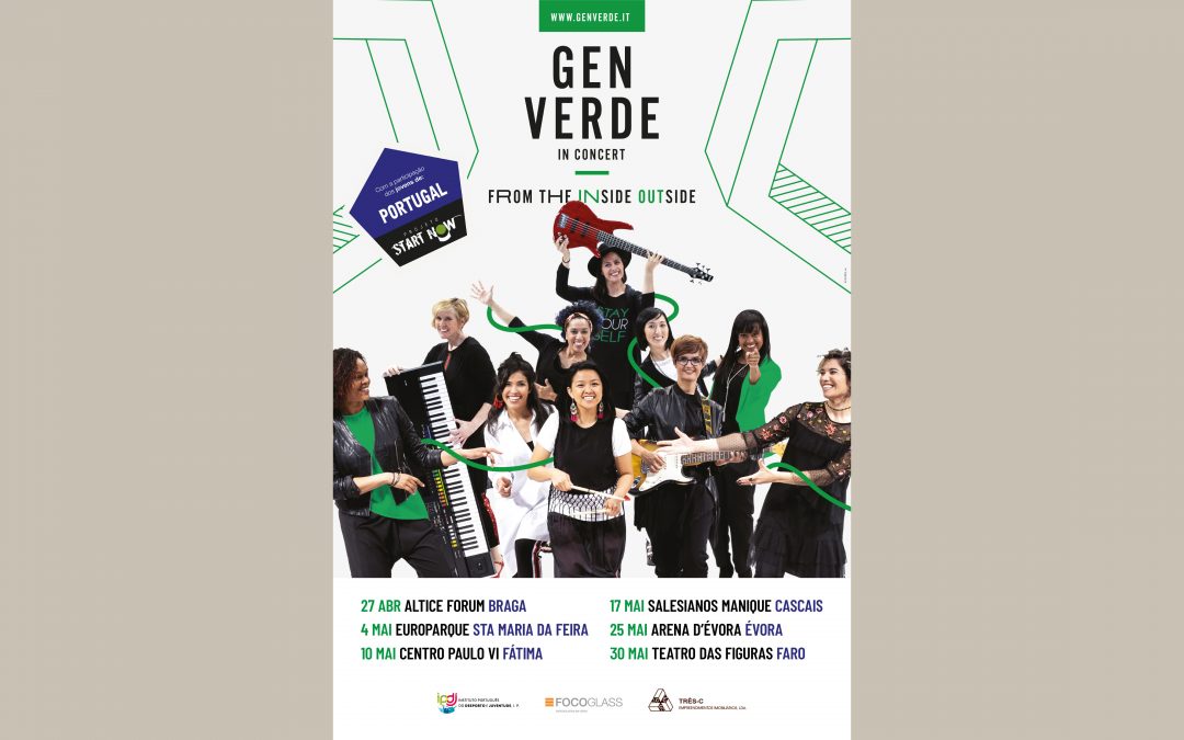 CONCERTO PELO GRUPO MUSICAL CRISTÃO – GEN VERDE