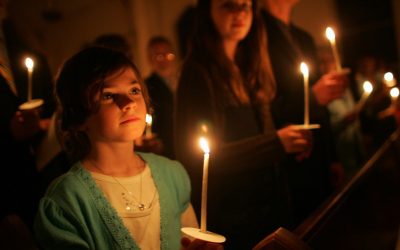 Procissão de velas em Alvide – 31 Outubro