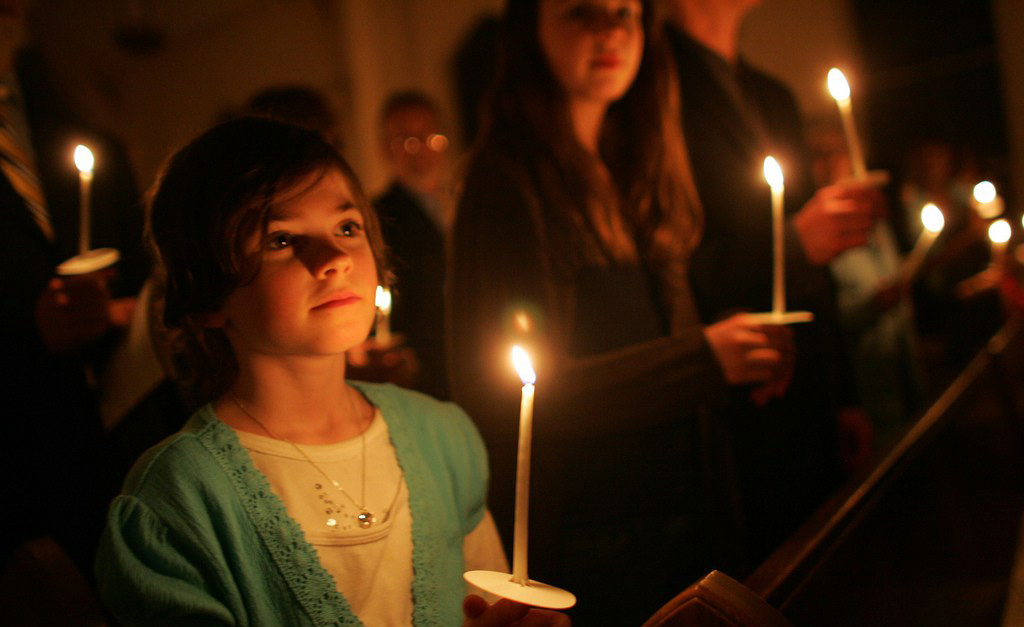 Procissão de velas em Alvide – 31 Outubro