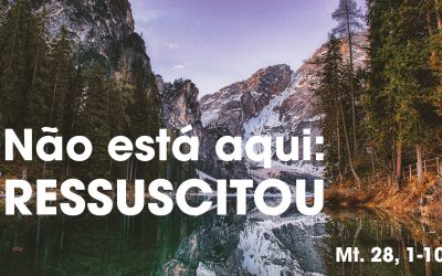 «Partam para a Galileia. Lá Me verão» (Mt. 28, 1-10)