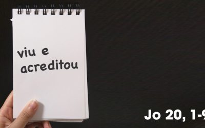“viu e acreditou” (Jo 20, 1-9)