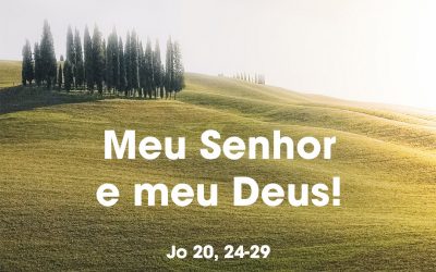 «Meu Senhor e meu Deus!»  (Jo 20, 24-29)