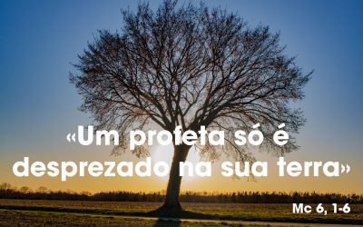 «Um profeta só é desprezado na sua terra» (Mc 6, 1-6)
