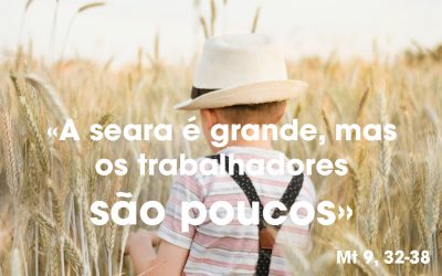 «A seara é grande, mas os trabalhadores são poucos» Mt 9, 32-38