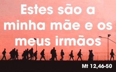 «Apontando para os discípulos, disse: Estes são a minha mãe e os meus irmãos» (Mt 12,46-50)