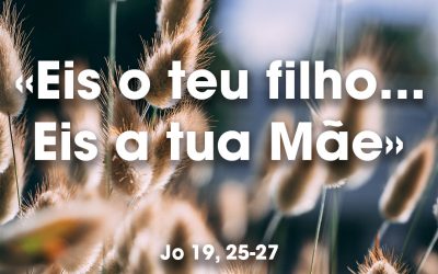 «Eis o teu filho…Eis a tua Mãe» Jo 19, 25-27