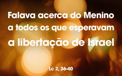 «Falava acerca do Menino a todos os que esperavam a libertação de Israel» Lc 2, 36-40