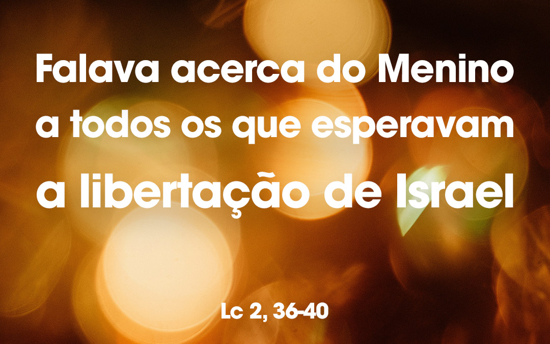 «Falava acerca do Menino a todos os que esperavam a libertação de Israel» Lc 2, 36-40