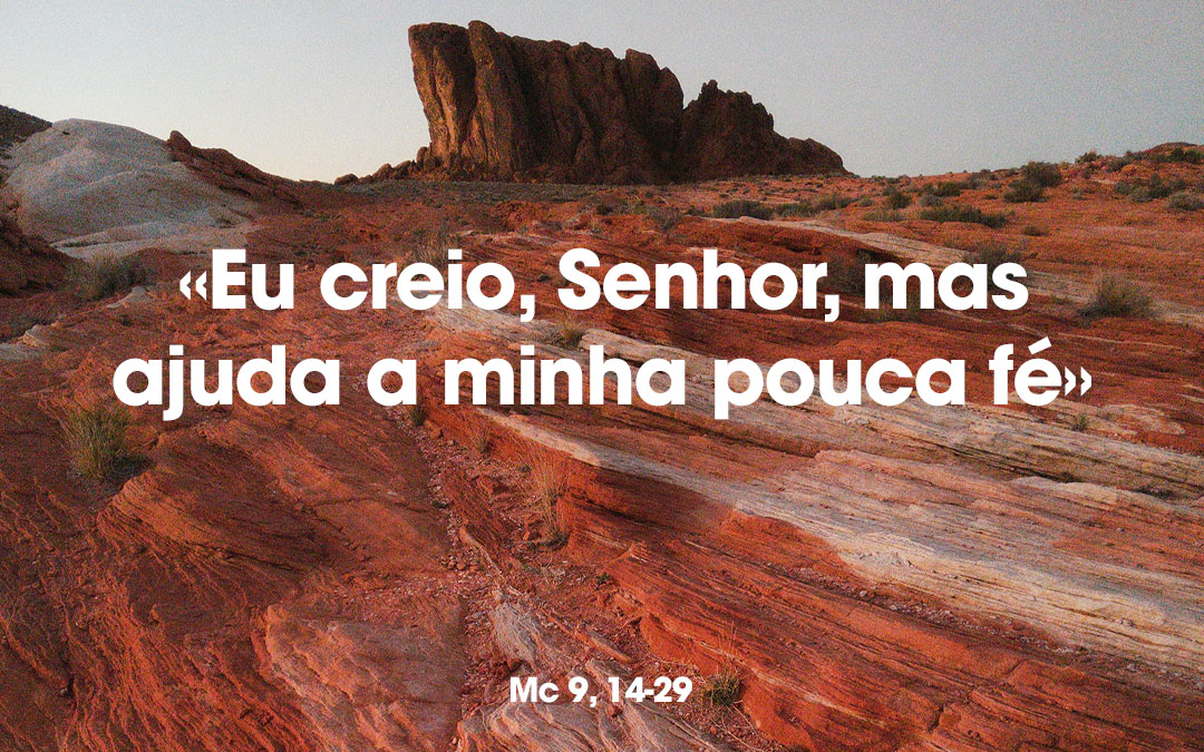 «Eu creio, Senhor, mas ajuda a minha pouca fé» Mc 9, 14-29