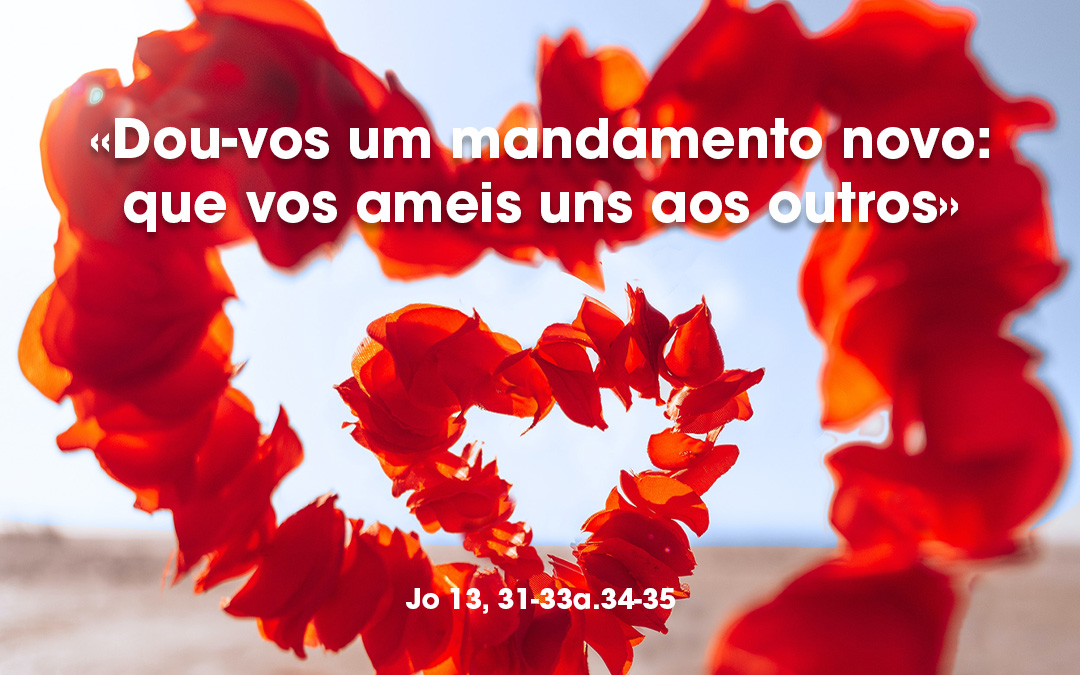 «Dou-vos um mandamento novo: que vos ameis uns aos outros» Jo 13, 31-33a.34-35
