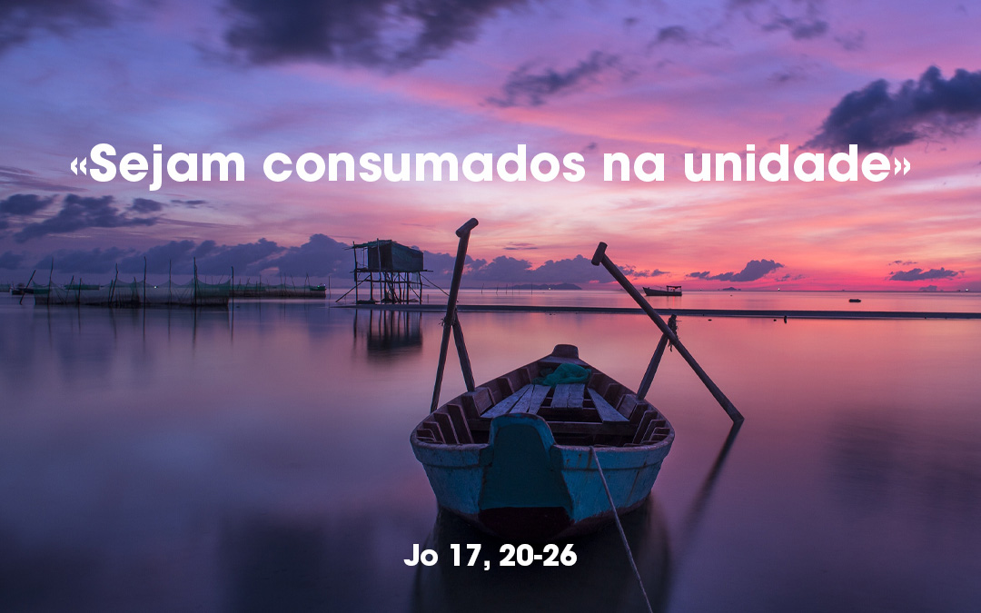 «Sejam consumados na unidade» Jo 17, 20-26